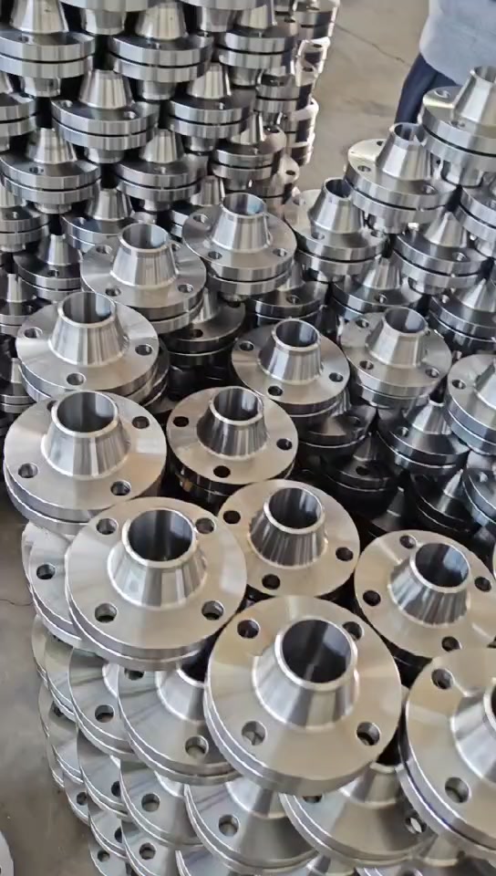 Forged flanges, machined finish